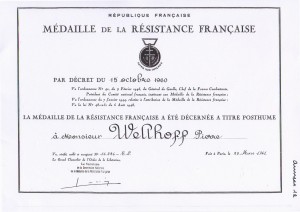 n° 12 Médaille Résistance