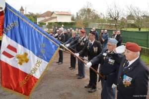 Photo de la cérémonie à Montauban en la date du 25 novembre 2015