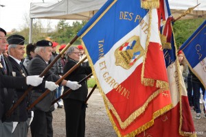 Photo de la cérémonie à Montauban en la date du 25 novembre 2015