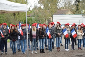 Photo de la cérémonie à Montauban en la date du 25 novembre 2015