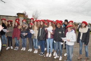 Photo de la cérémonie à Montauban en la date du 25 novembre 2015