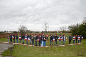 Photo de la cérémonie à Montauban en la date du 25 novembre 2015